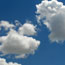 Thanks to the wind, blue skies are common at Fossil Butte National Monument.