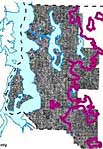 1936 Aerial Photo extent, including the Urban Growth Line