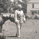 Harry S Truman at farm c1950