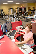 photo of a fitness center