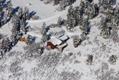 Aerial Image of deep snow 12 miles Northwest of Pagosa Springs, CO