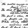 Thumbnail image of early draft of Walt 
Whitman's O Captain! My Captain!