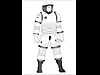 A drawing of the new spacesuit design