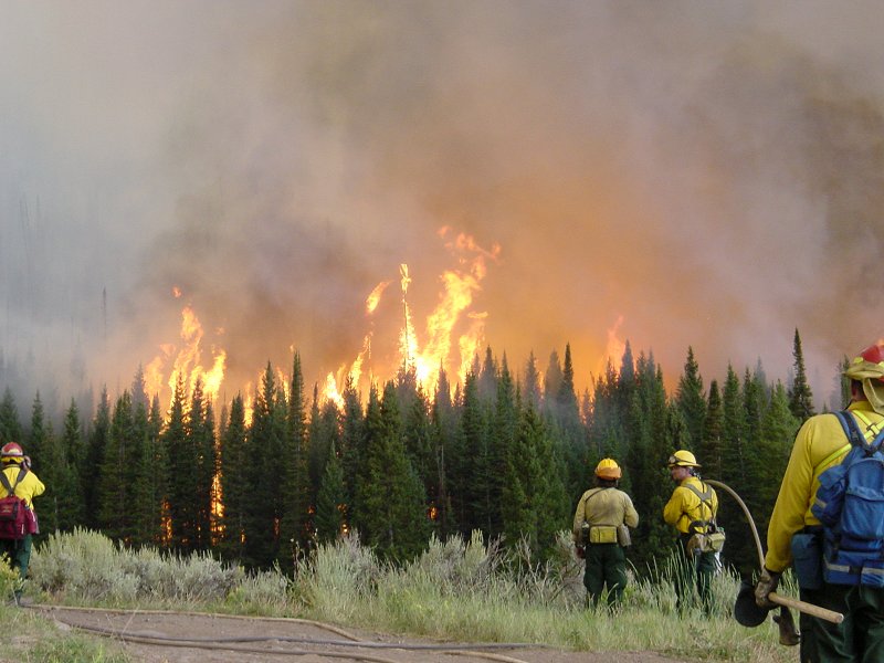 Big Fish Wildfire - August 2002