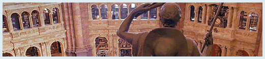 View of the main reading room