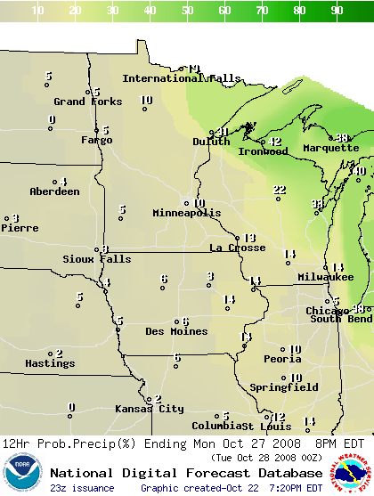 National Digital Forecast Database Image