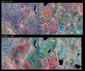 Space Radar Image of Prince Albert, Canada, seasonal