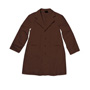 Brown Polycotton Pajama Robe