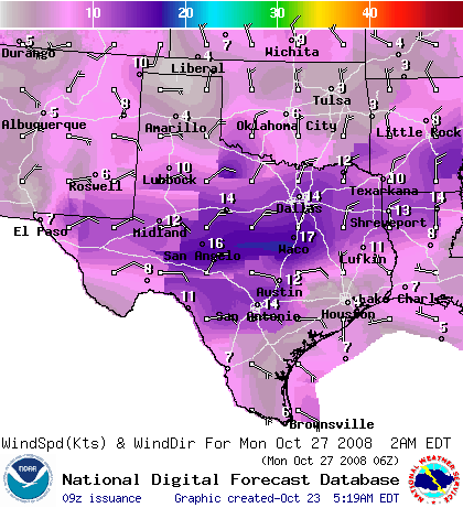 National Digital Forecast Database Image