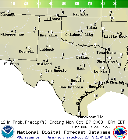 National Digital Forecast Database Image