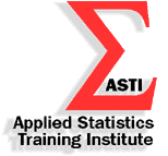 Applied Statistics Training Institute logo