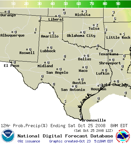 National Digital Forecast Database Image