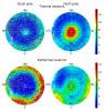 Polar Maps of Thermal and Epithermal Neutrons