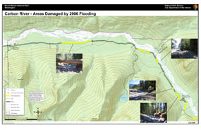 Carbon River Road Damage