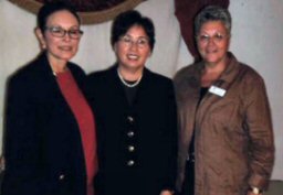 Patricia Barela Rivera, Colorado District Director, SBA; Shinae; Carmen Carillo, MI Casa CEO, Fran Jefferson
