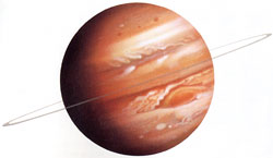 Drawing of Jupiter