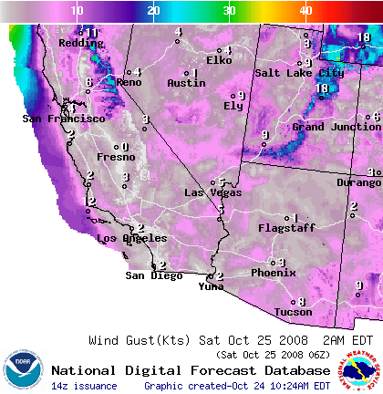 National Digital Forecast Database Image