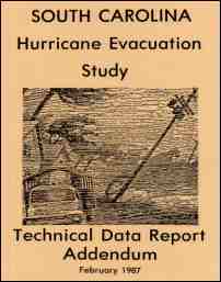 [graphic of cover of report-South Carolina Hurricane Evacuation Study: Technical Data Report Addendum]