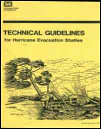 [graphic of cover of report-Technical Guidelines for Hurricane Evacuation Studies]