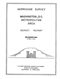 [graphic of cover of report-Hurricane Survey: Washington, D.C. Metropolitan Area (May]