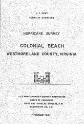 [graphic of cover of report-Colonial Beach, Westmoreland County, Virginia]