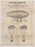 Navire aérien, le poisson volant, inventé et exécuté par M. Camille Vert, 