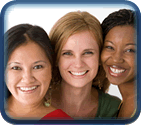 Photo of smiling women