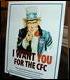 I Want You for the CFC - Picture of USA Uncle Sam