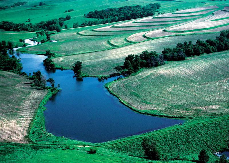 Impoundment with a dam