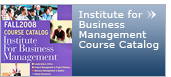 Institute for Business Management Course Catalog