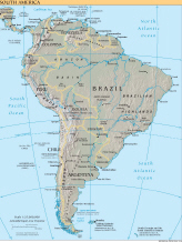 South America, World Fact Book Image