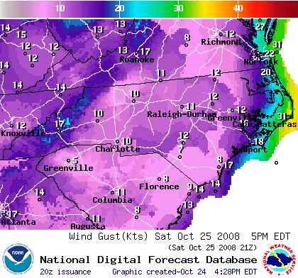 National Digital Forecast Database Image