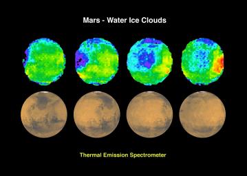 Mars - Water Ice Clouds