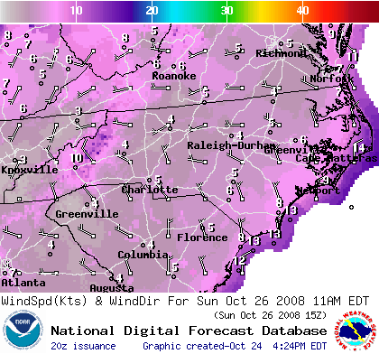 National Digital Forecast Database Image