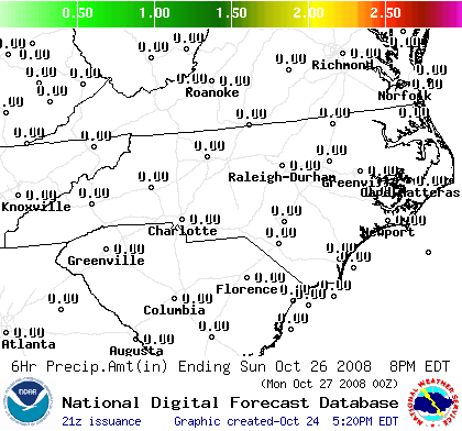 National Digital Forecast Database Image