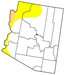 Current Drought monitor map for Arizona