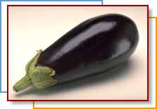 Photo of an eggplant