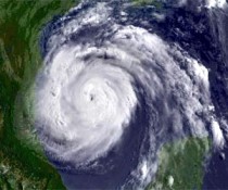 eye of a hurricane