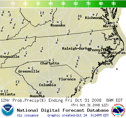 National Digital Forecast Database Image