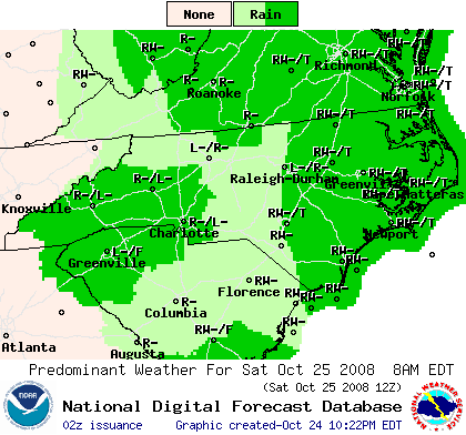 National Digital Forecast Database Image