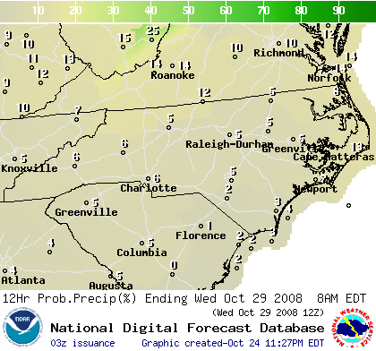 National Digital Forecast Database Image