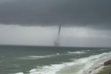 [ waterspout over the beach near Destin Florida ]