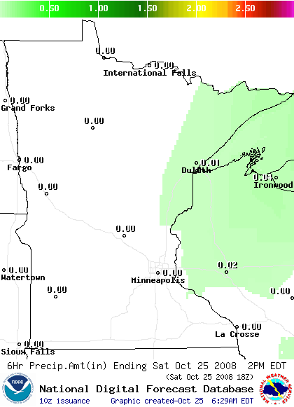 National Digital Forecast Database Image