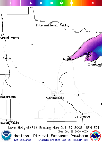 National Digital Forecast Database Image