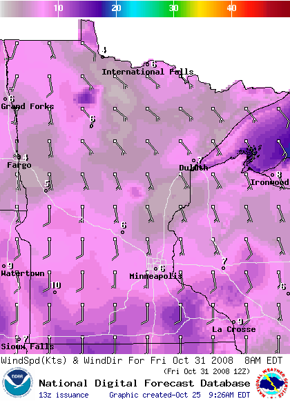 National Digital Forecast Database Image