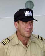 Capt. David S. Fraine of the Freedom Star.