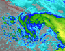 Infrared satellite image 11am Jan 1, 2004