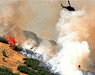 Wild fire in Provo Utah July 2000