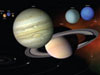 Solar system collage