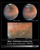 Hubble's Look at Mars Shows Canyon Dust Storm, Cloudy Conditions for Pathfinder Landing